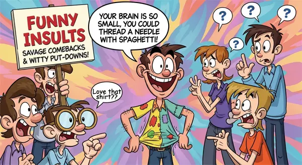 quick insults that can be used for roasting someone