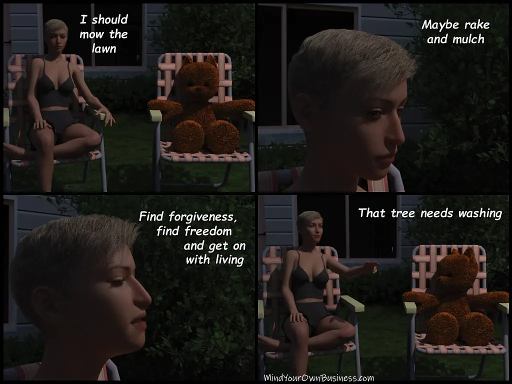 Emma has a moment of existential angst