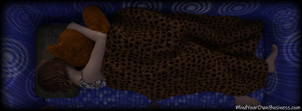 The secret to a restful sleep, hug a plush