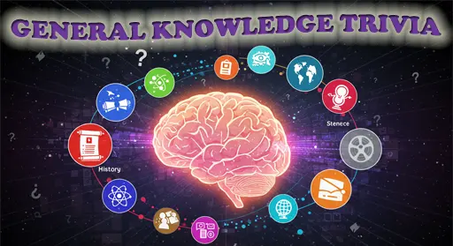 See your score instantly and challenge your friends! General Knowledge Test | A Trivia Quiz with 5 Levels